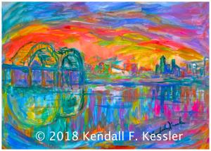 Blue Ridge Parkway Artist is Slowing down on a Monday